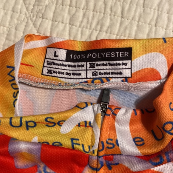 Popeyes bike shirt like new, size large mens - Picture 3 of 3